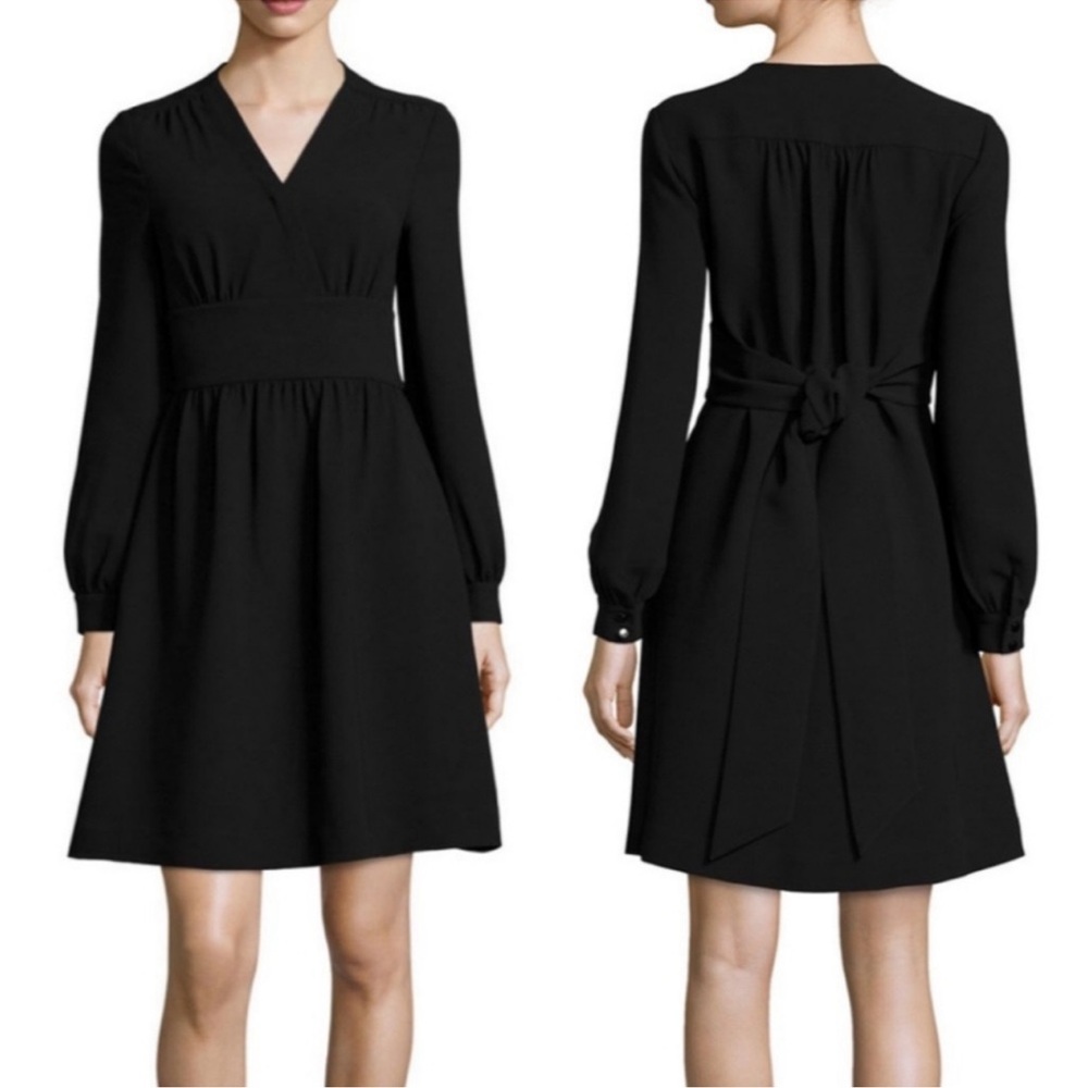 Kate Spade Black Long Sleeve Dress